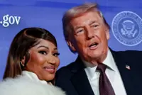 Nicki Minaj says she's Trump's No.1 fan: 'God is protecting him. Amen'