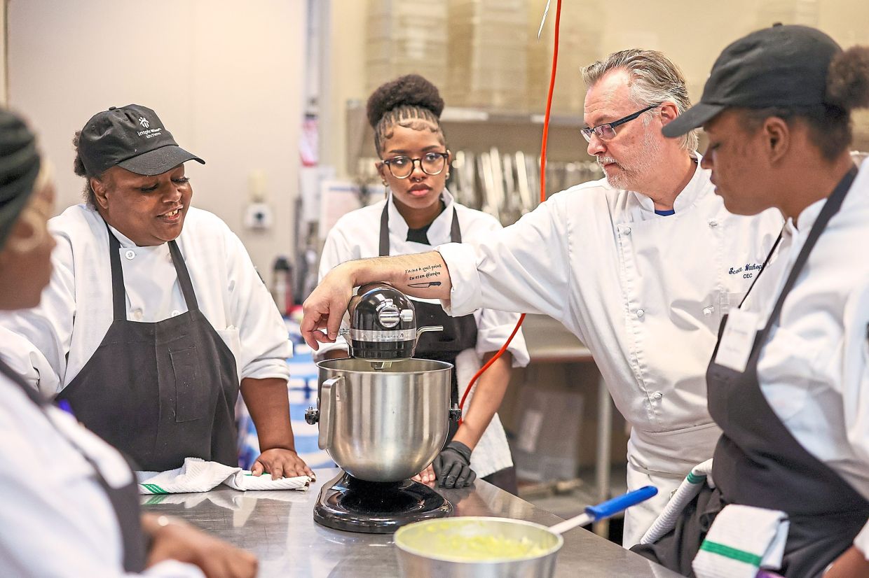 Free culinary boot camp in US gives students a fair shot at finding jobs in the food service