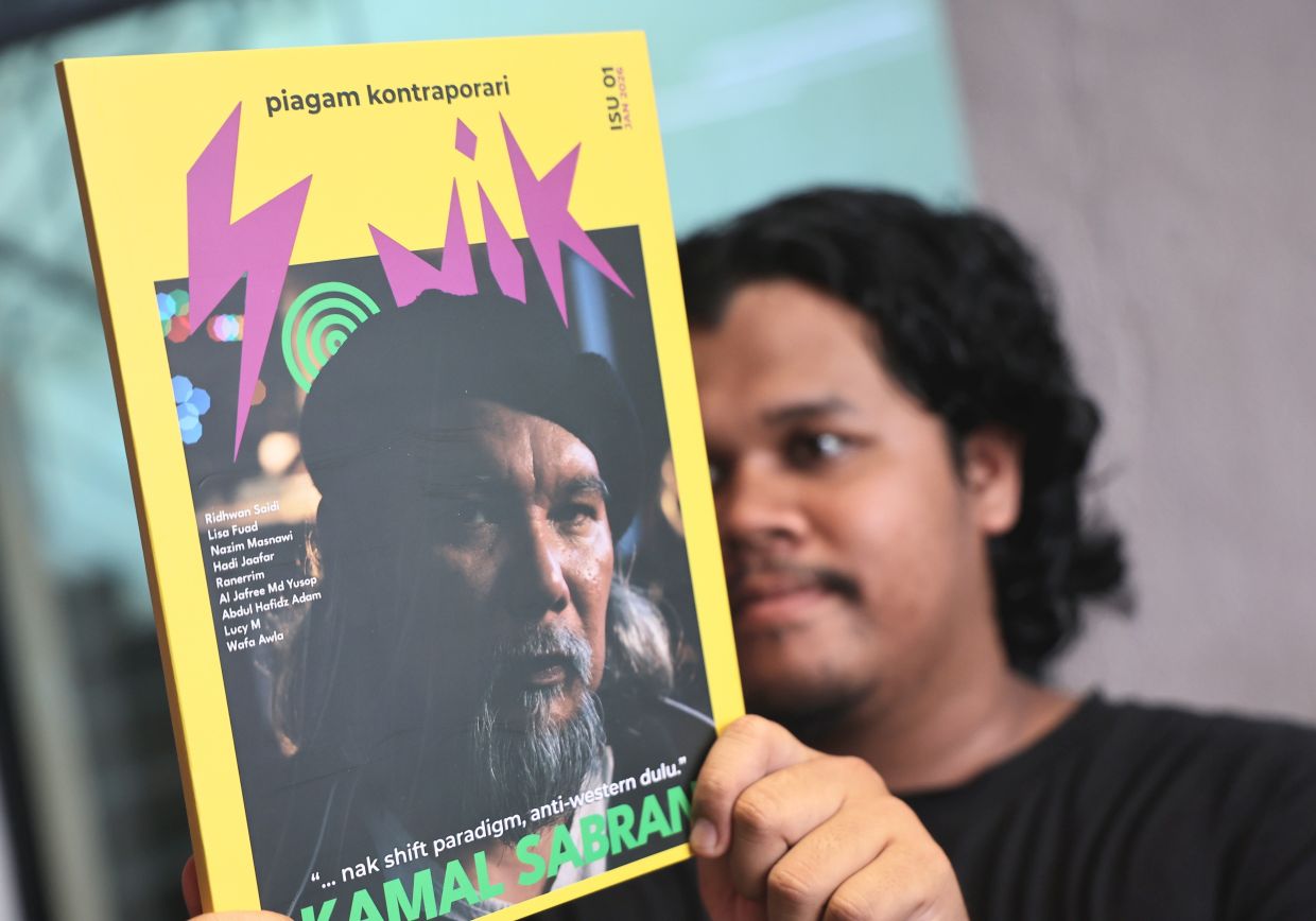 'Sonik', a new local arts and culture magazine published by Projek Rabak and Dubook Press, is being launched at KL Alternative Bookfest 2026. Photo: The Star/Azman Ghani