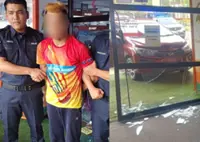 Cable thief nabbed after high-speed car chase in Penampang