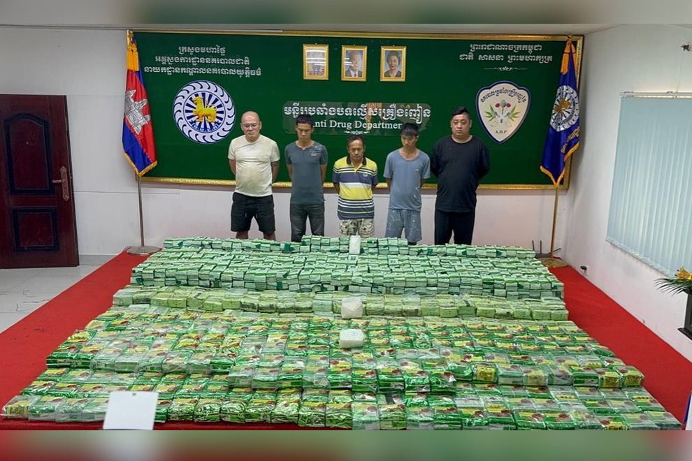 Cambodia sentences eight traffickers to life for 1.5 tonne ketamine, meth bust