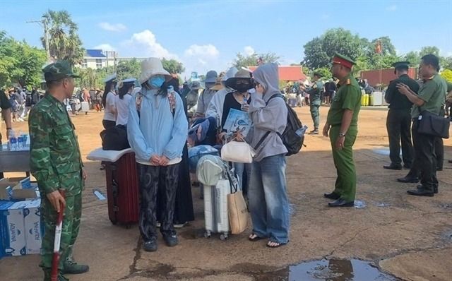 Vietnam receives 59 citizens repatriated from Cambodia after scam-linked employment