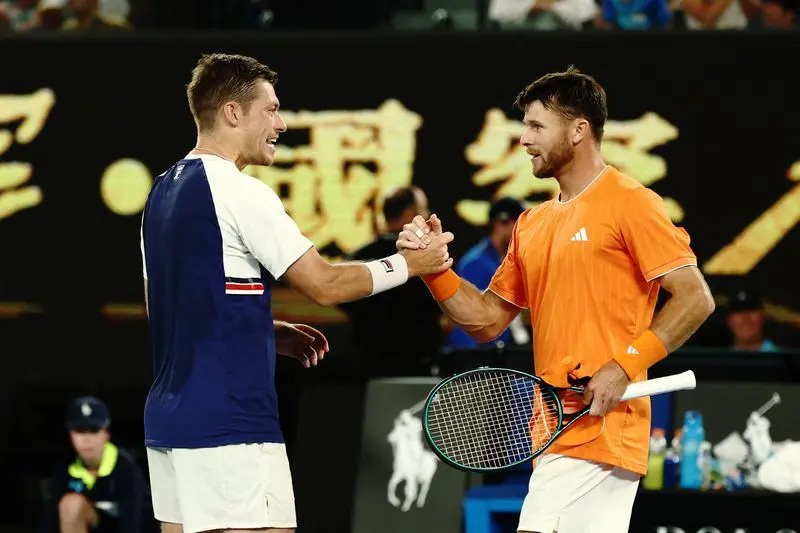 Tennis: Tennis-Harrison and Skupski win Australian Open doubles