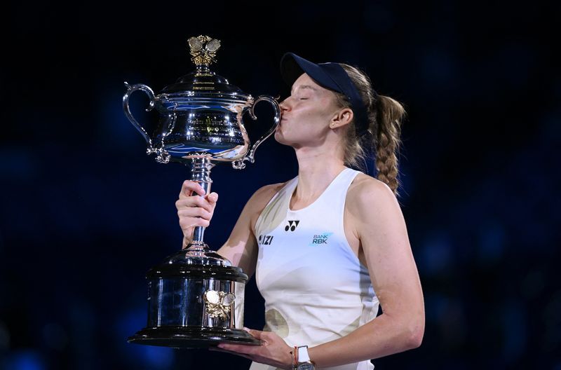 Tennis-New Melbourne queen Rybakina happy to find highest level again