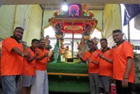 Family of five to tug three-tonne chariot as act of thanksgiving