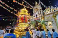 Thousands throng George Town streets for Thaipusam gold and silver chariots journey