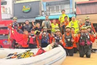 Little-known Malaysian volunteer firefighters among flood rescuers in Thailand