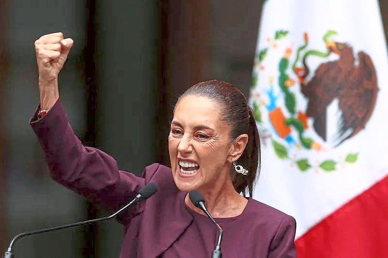 Trump called Sheinbaum brave and intelligent. — Reuters