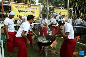 Myanmar's traditional Htamane festival fosters unity, brings community together