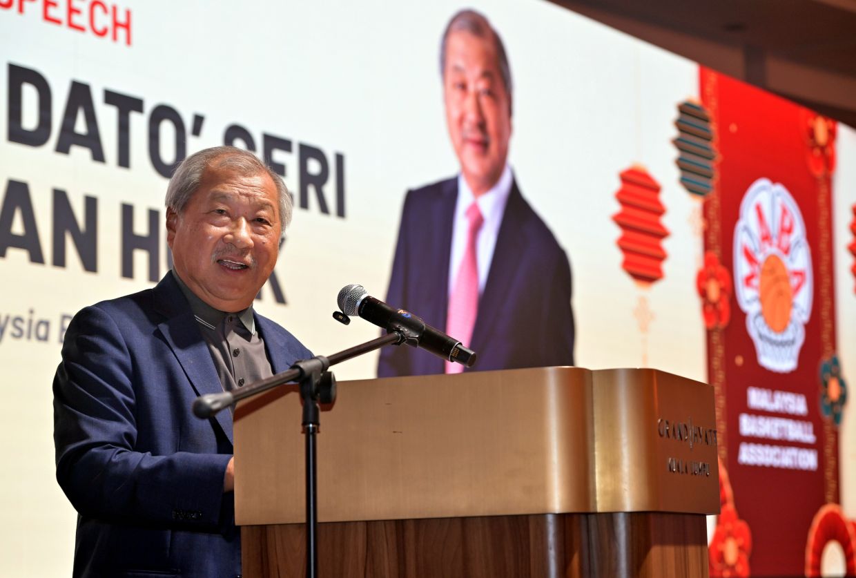 MABA president Datuk Seri Lee Tian Hock