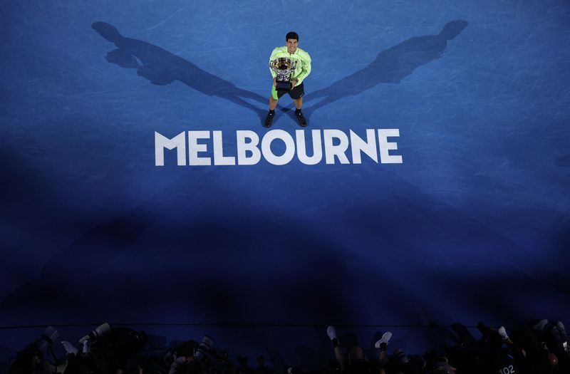 Factbox-Tennis-Australian Open men's singles champion Carlos Alcaraz