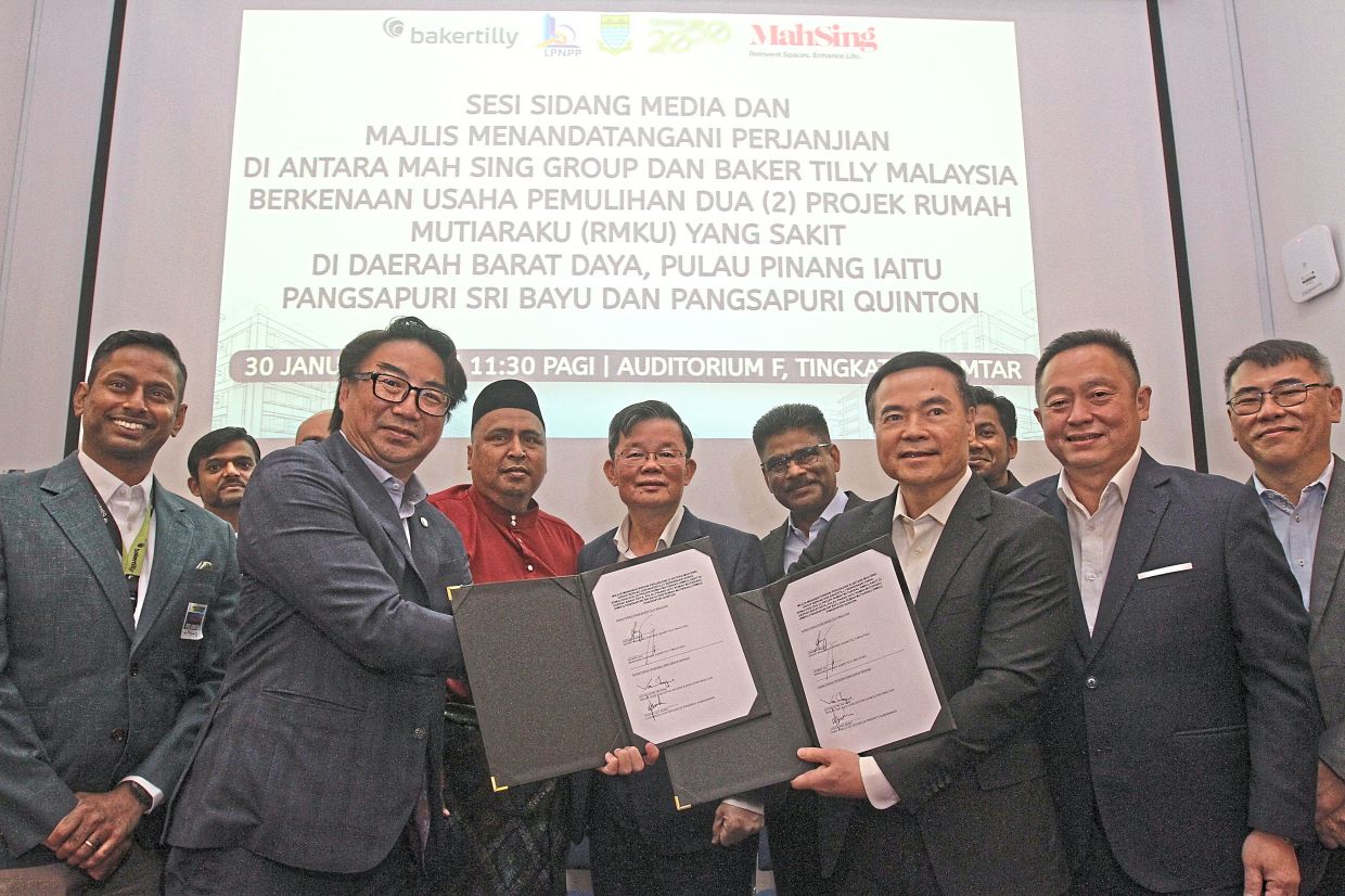 TWO SICK HOUSING PROJECTS IN PENANG BROUGHT BACK TO LIFE