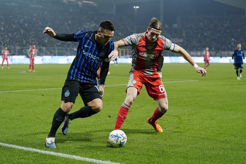 Soccer-Inter Milan extend Serie A lead after 2-0 win at Cremonese
