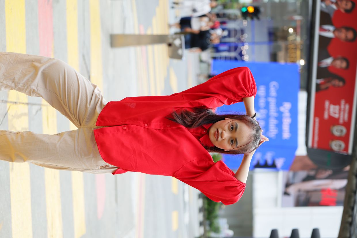 Putri Nea, among the cast bringing the performance to life at Five Arts Centre this weekend. Photo: Iqram Experimental Lab