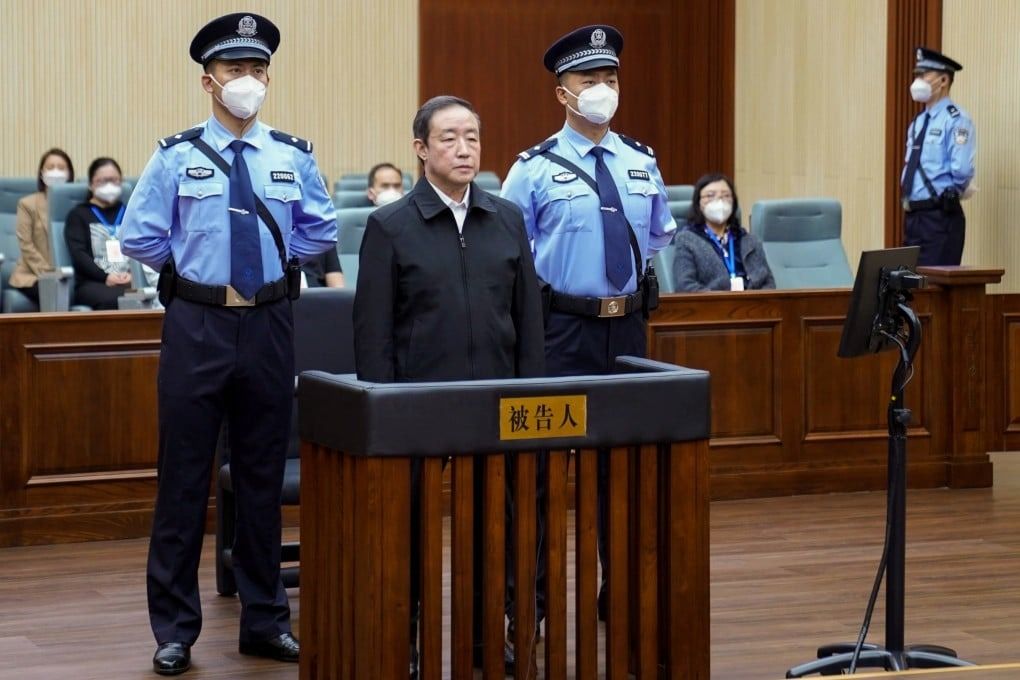 Former China justice minister handed life sentence for corruption