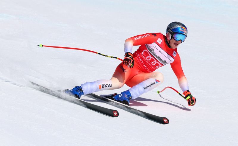 Olympics-Alpine skiing-Swiss Odermatt aims to tame Stelvio in race for gold