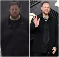 Jelly Roll shows off 136kg weight loss at 2026 Grammys