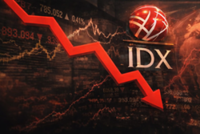 Indonesian stocks fall 5% after last week's dramatic shake-up, US$80bil rout