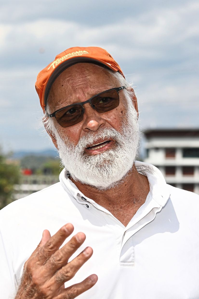 Harvinder says parking chaos at the SS4 commercial area leads to safety fears.