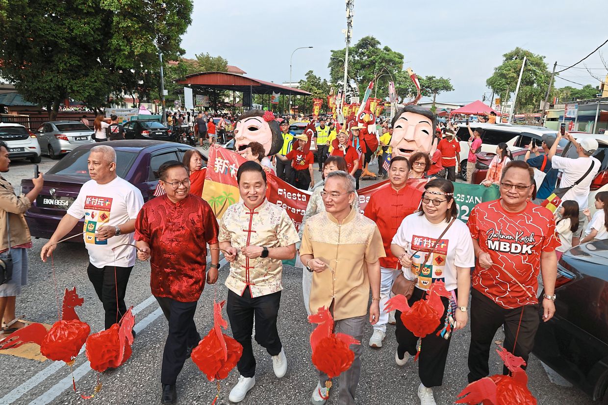 Playful fiesta highlights 77 Selangor new villages