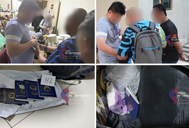 Local man believed to be agent for 'flying passport' syndicate nabbed in Johor