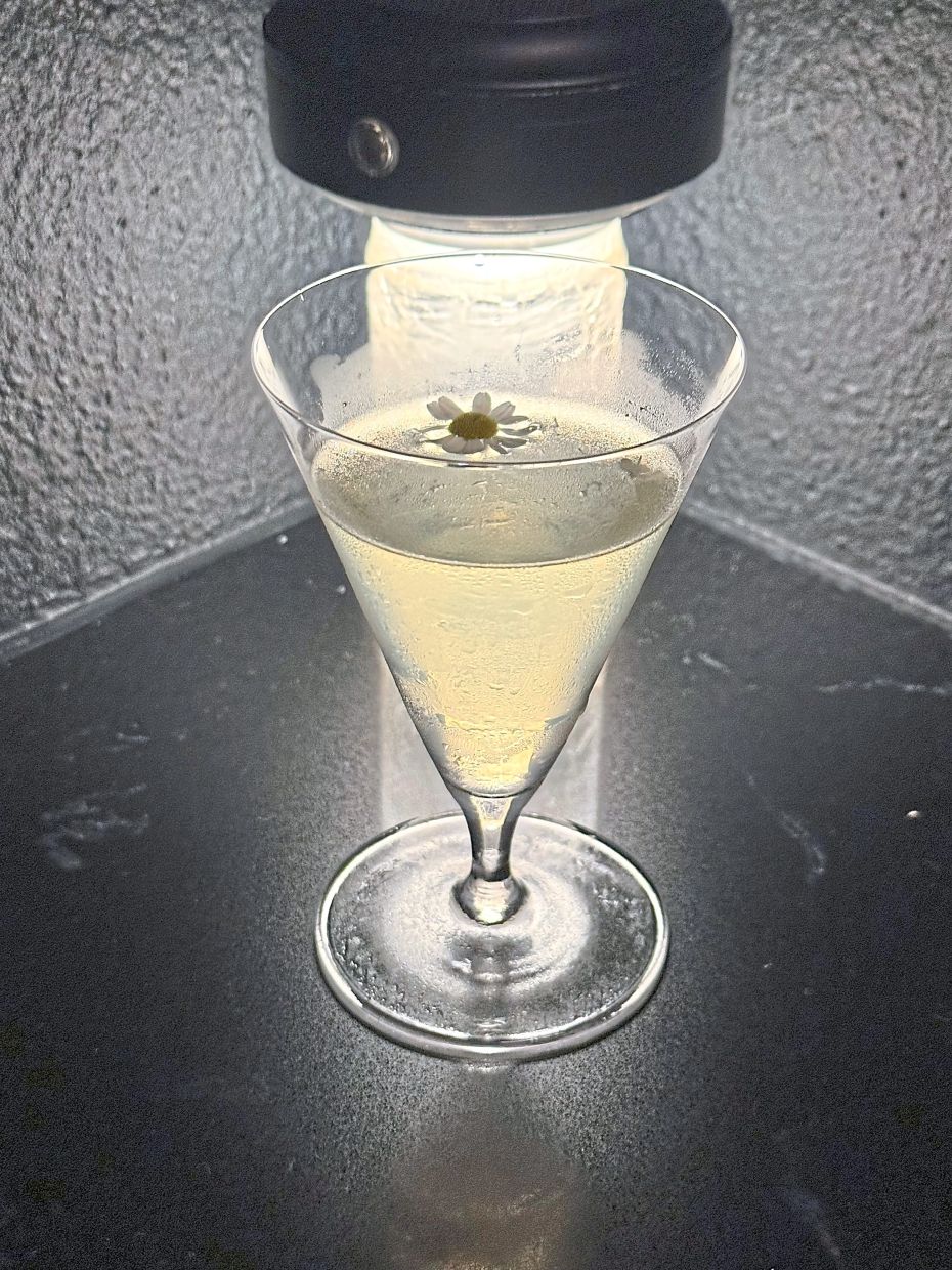 Chamomile Martini at Penrose, Kuala Lumpur. — Photo: MICHAEL CHEANG/The Star