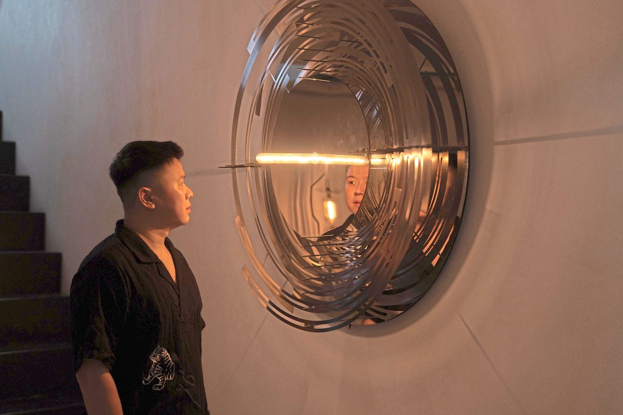 An exhibition on light and lantern forms shaped by structure, not symbolism