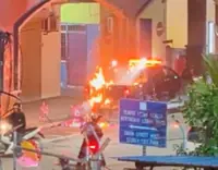 Two MBPP officers hurt in balloon blast