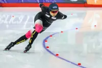 Olympics-Japanese speed skater Takagi sticks to winning formula ahead of title defence at Milano Cortina