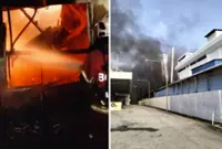 Fire razes trophy-making factory in Bayan Lepas