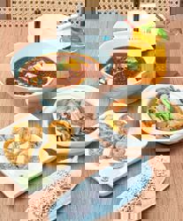 Celebratory dim sum menu for sharing