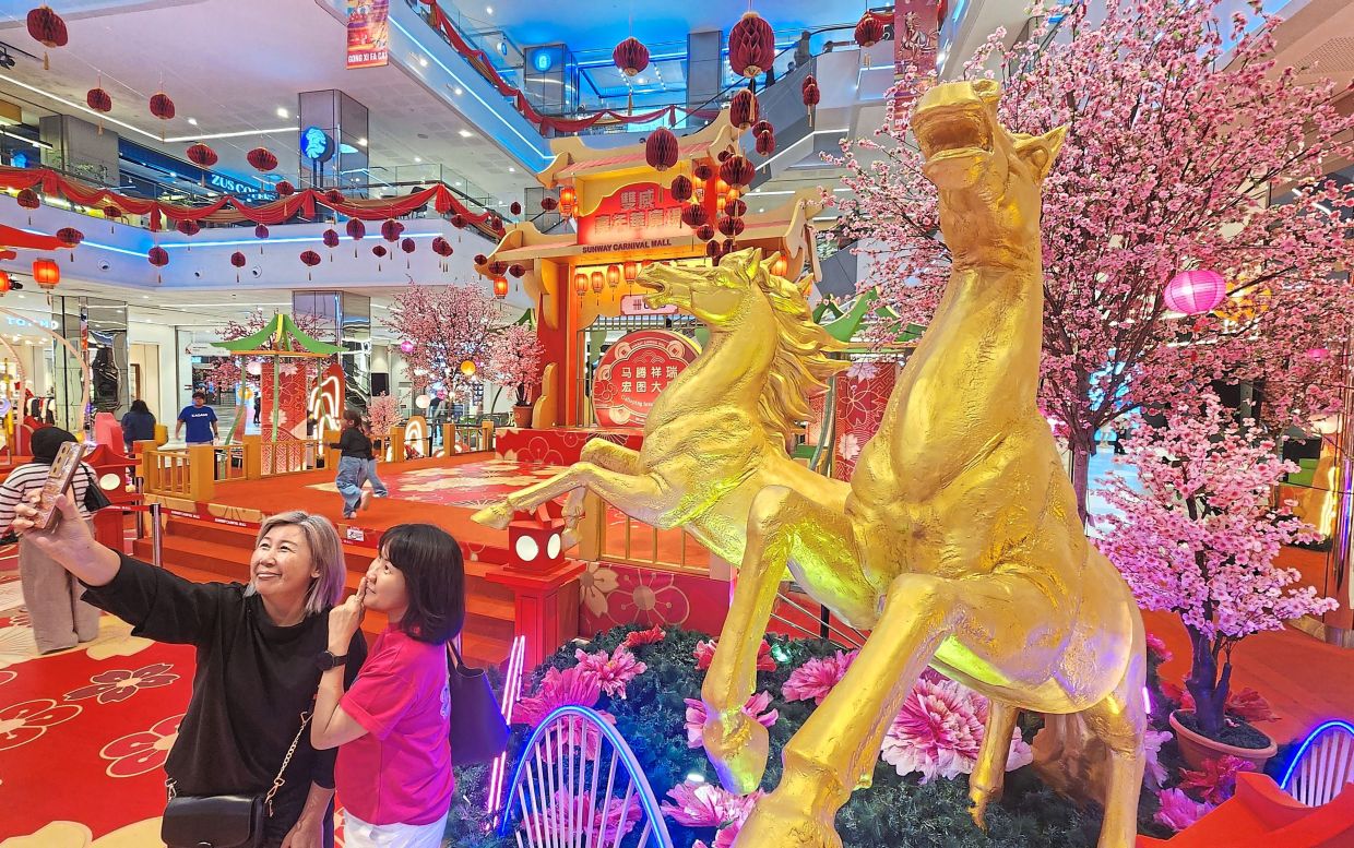 CNY festive steeds steal stage