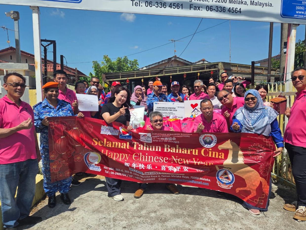 Volunteers come together to bring joy to underprivileged people in Melaka