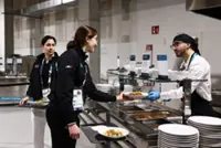 Olympics-Pasta, pizza popular as Milano Cortina looks to learn from Paris Games food issues