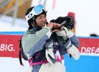Olympics-Snowboard-Tricks and speed on show in Livigno as Kim goes for third gold
