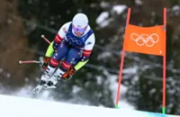 Olympics-Alpine skiing-Cochran-Siegle inspired by teammate Vonn after fastest training run