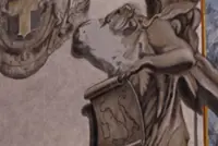 'Angel Meloni' scrubbed off Rome church painting on priest's orders