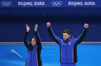 Olympics-Curling-Italian mixed doubles pair excited for 'special' title defence