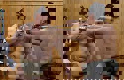 Ukrainian sumo star Aonishiki trains for Japanese national sport's top prize