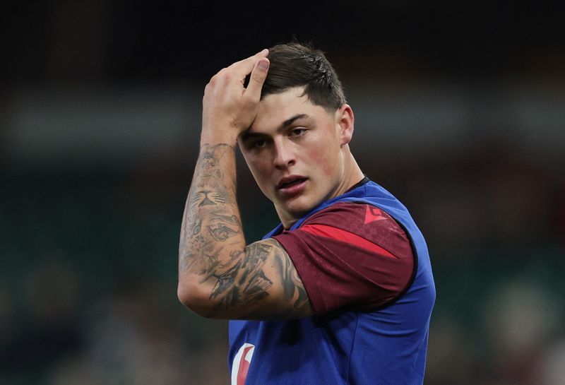 Rugby-Rees-Zammit to make rare start at fullback for Wales against England