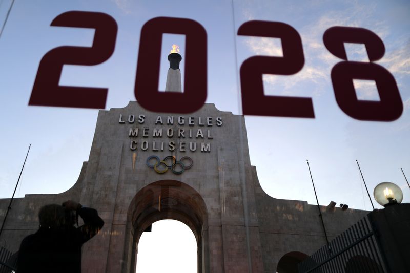 Olympics-USOPC praises LA28 Games leadership amid Wasserman scandal