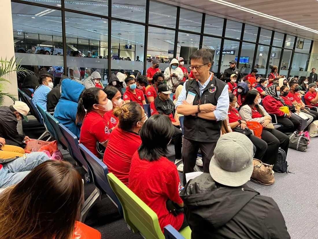 Philippines government repatriates 190 OFWs rescued from scam hubs in Cambodia