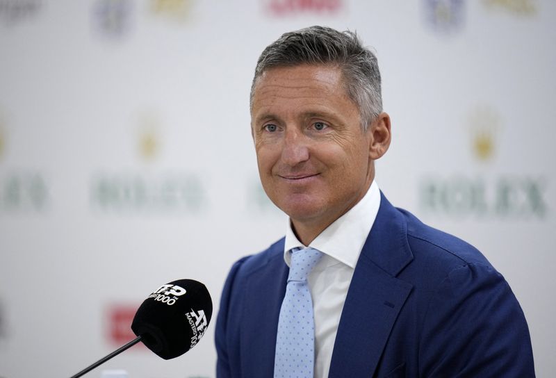 Tennis-Gaudenzi re-elected for third term as ATP chairman