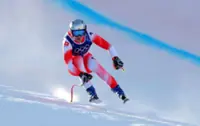 Olympics-Alpine skiing-Relaxed Odermatt keeps his powder dry in downhill training