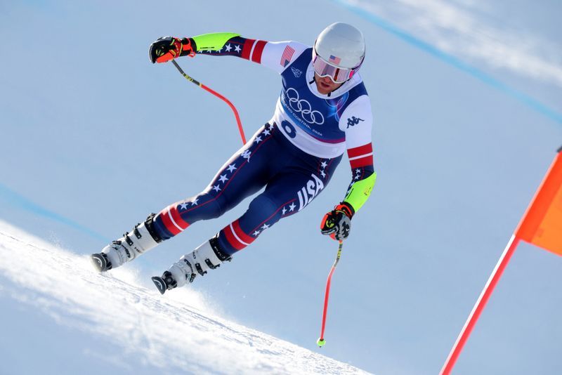 Olympics-Alpine skiing-American Cochran-Siegle channels Miller's 2005 heroics in bid for gold