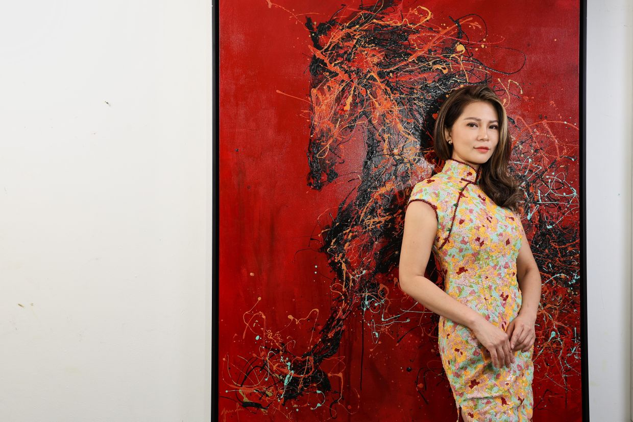 Artist Jaee Tee steps into the Year of the Horse with movement, memory and momentum