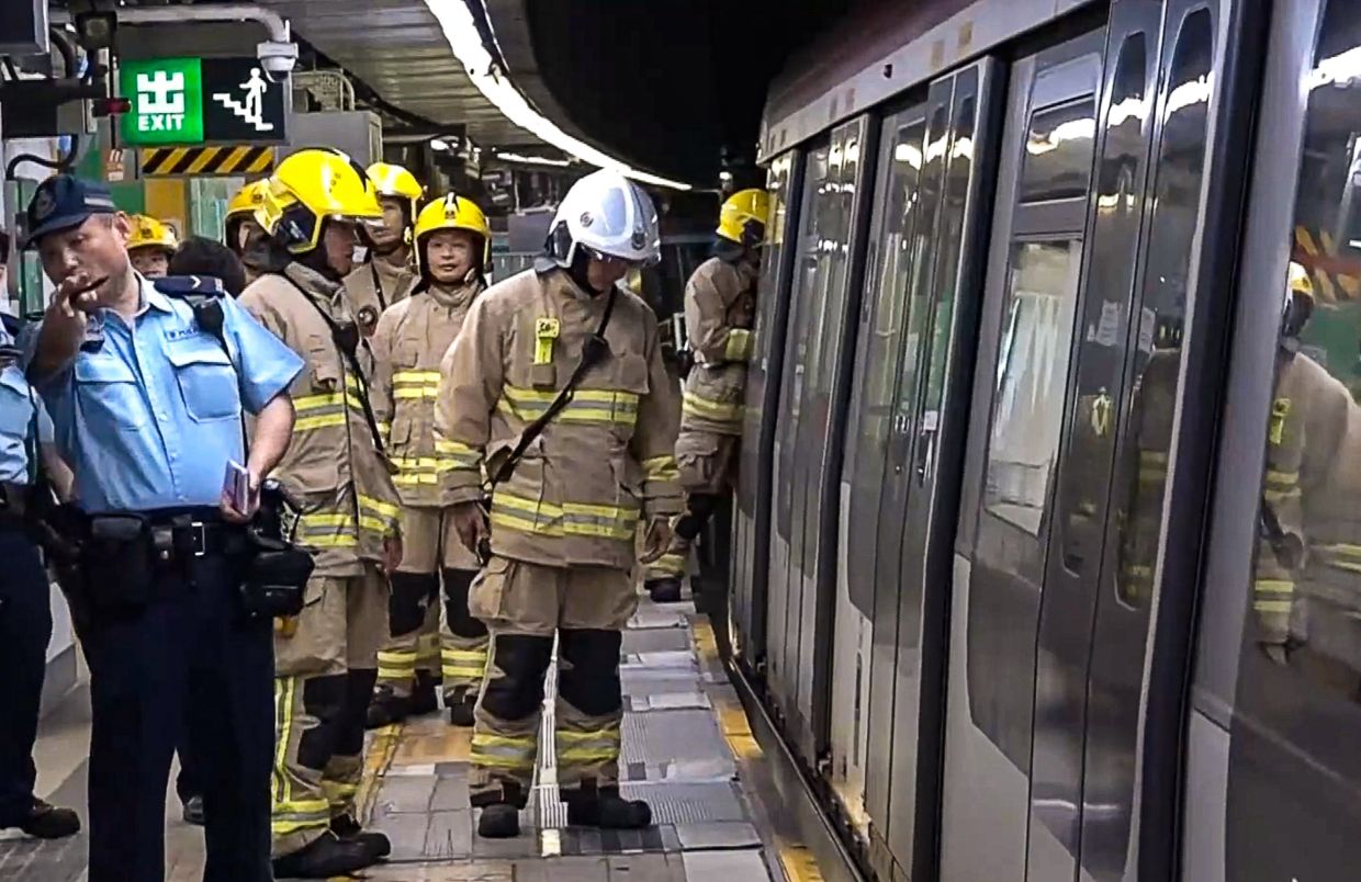 Hundreds evacuated after power bank fires in Hong Kong Metro; incident near famous wholesale food market