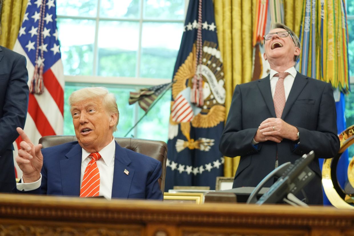 Epstein's connections to politicians like Trump and Britian's ambassador to the United States Peter Mandelson (right) as well as wealthy business executives have generated scandalous headlines for years. — Filepic/AP