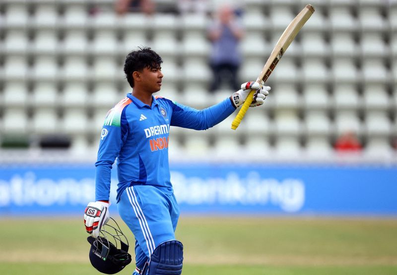 Cricket-India's Suryavanshi smashes record with blistering 175 in U-19 World Cup final