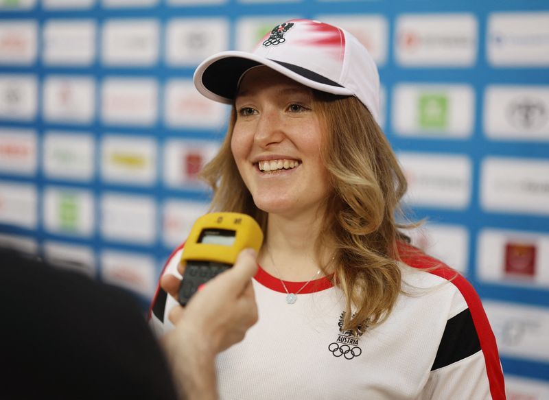 Olympics-Snowboard-Austria's Karrer flips into adulthood on Milano Cortina snow